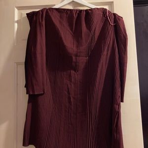 Walter Baker Yolanda Pleated Mini Dress Sz XS